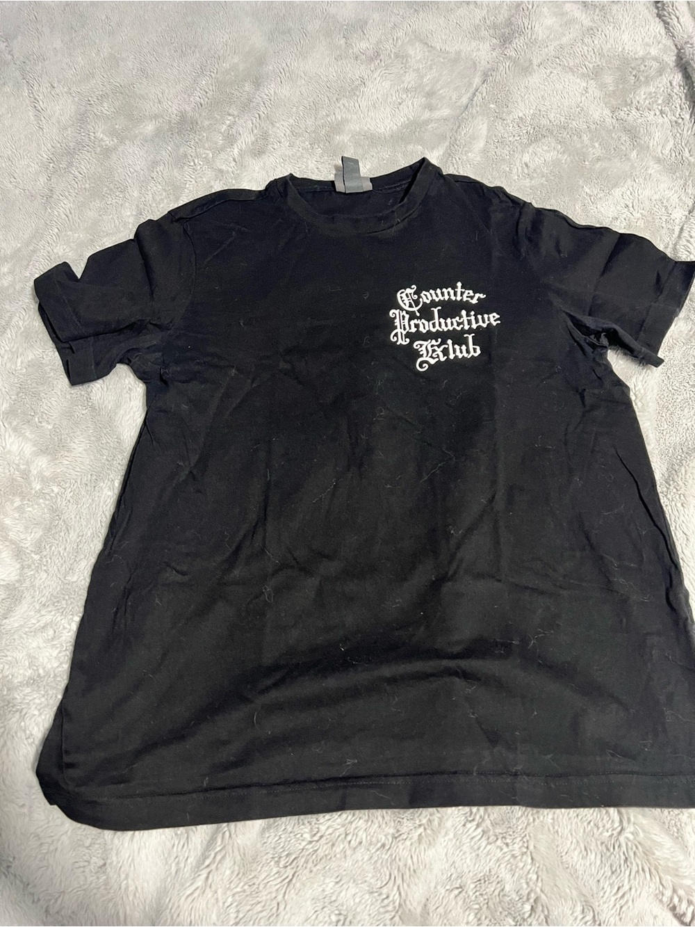 Black H&M Short-Sleeve Graphic Tee w